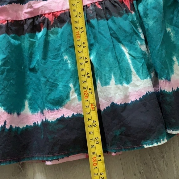Tyler Böe Multicolored Dress tie dye maxi (Size S) bohemian festive tiered red - Picture 9 of 11